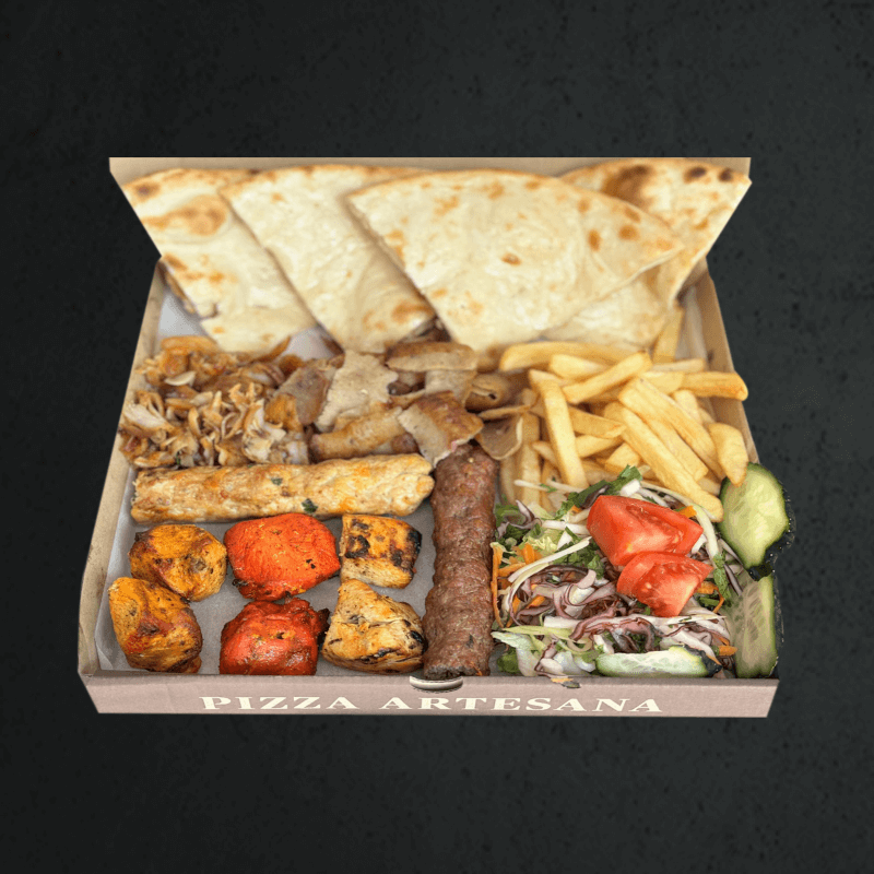 Box Meal Kebab Mediana  : RJ Tandoori Grill - Doner - Kebab - Pizza - Burger - Take Away