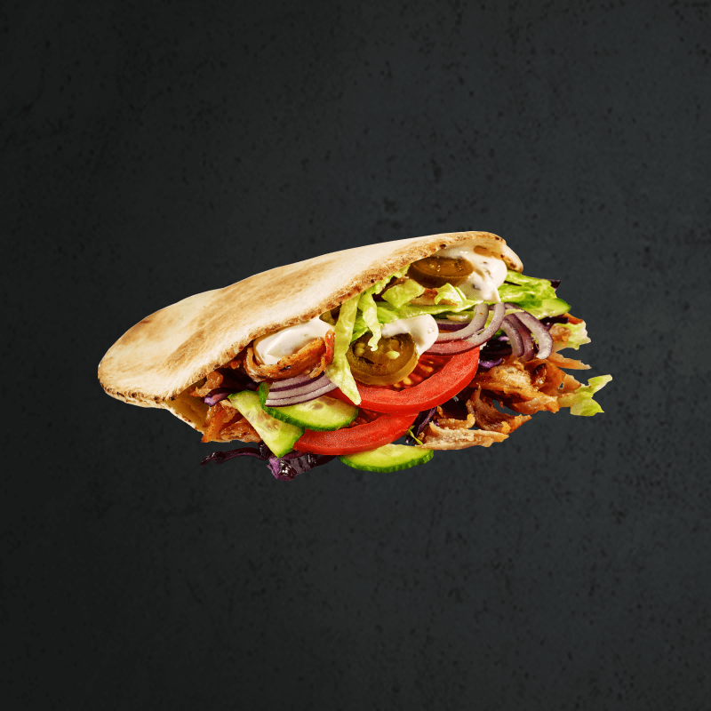 Pita Kebab  : RJ Tandoori Grill - Doner - Kebab - Pizza - Burger - Take Away