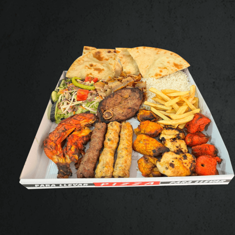 Especial Tandoori Mix Grill  : RJ Tandoori Grill - Doner - Kebab - Pizza - Burger - Take Away